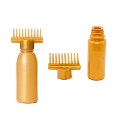 01 Pcs Hair Oil Bottle With Comb - Hair Care Applicator - Oil Dispenser With Comb
