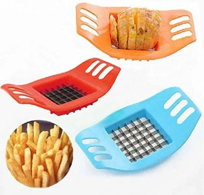 01 Pcs Stainless Steel Potato French Fry Slicer Cutter
