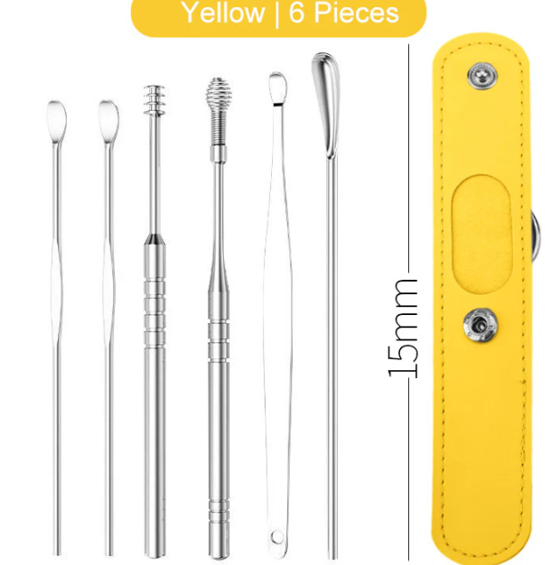 6 in 1 Ear Pick Earwax Cleaner Tool Set
