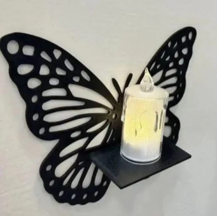 3 Pcs Wooden Butterfly Craft Set - Butterfly decor craft