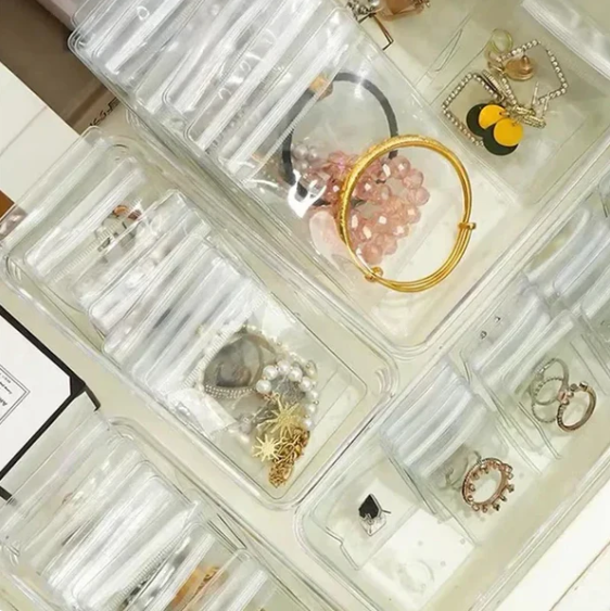 5 Pcs Self Sealing Jewelry Pouches