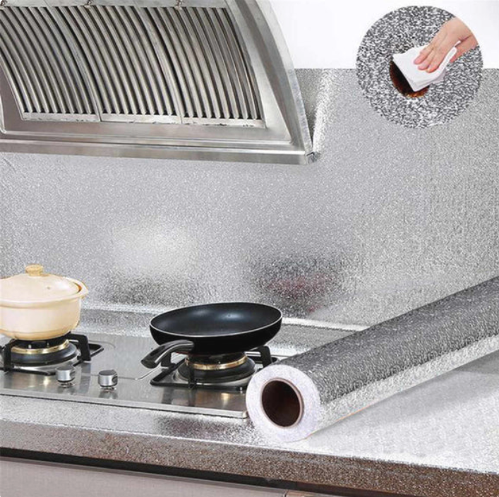 60x200 Cm Aluminium Foil Paper Silver Kitchen Sheet
