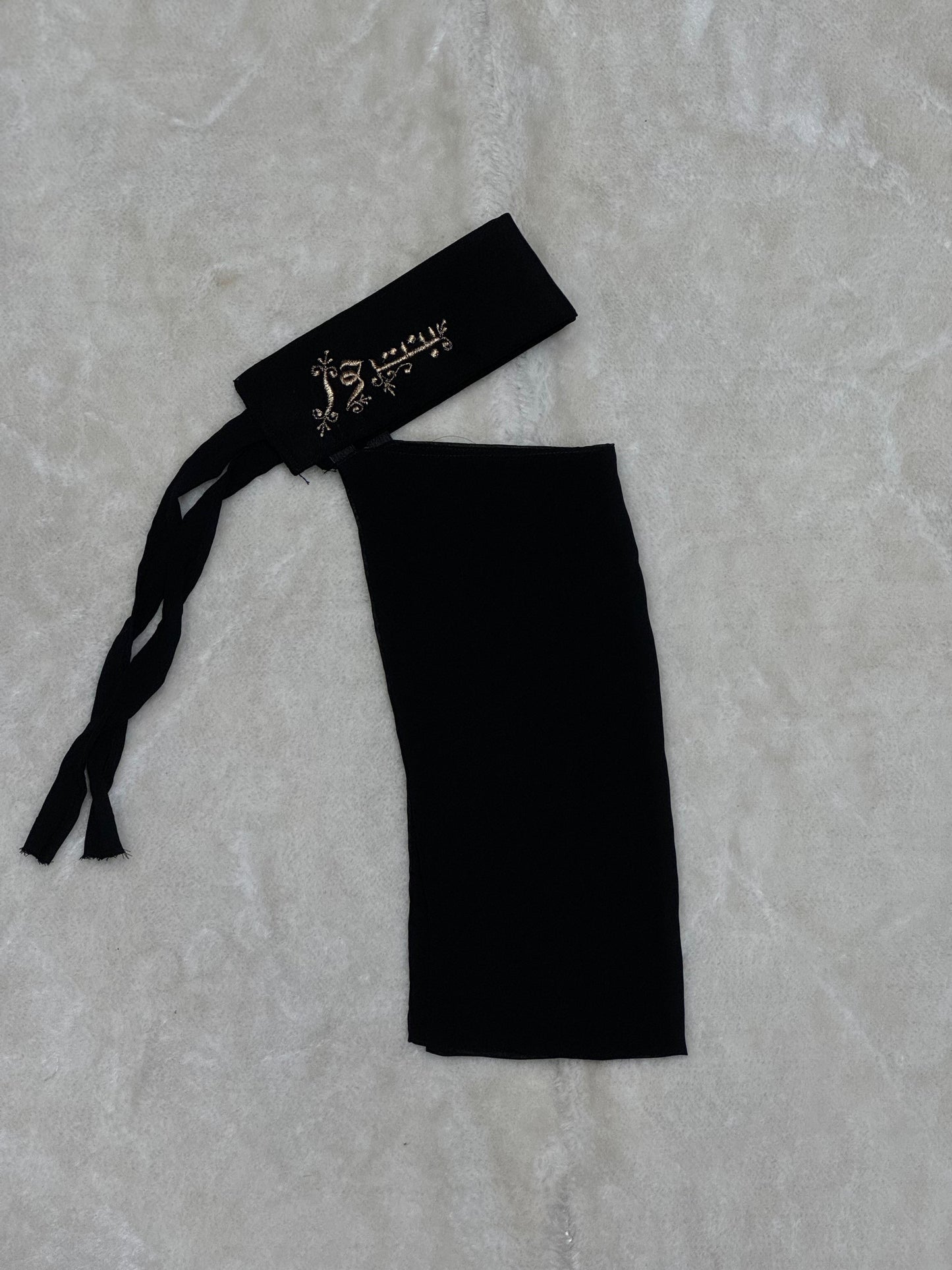 Saudi Style Niqab - Arabic Embroidery Niqab - Formal Niqab For Women