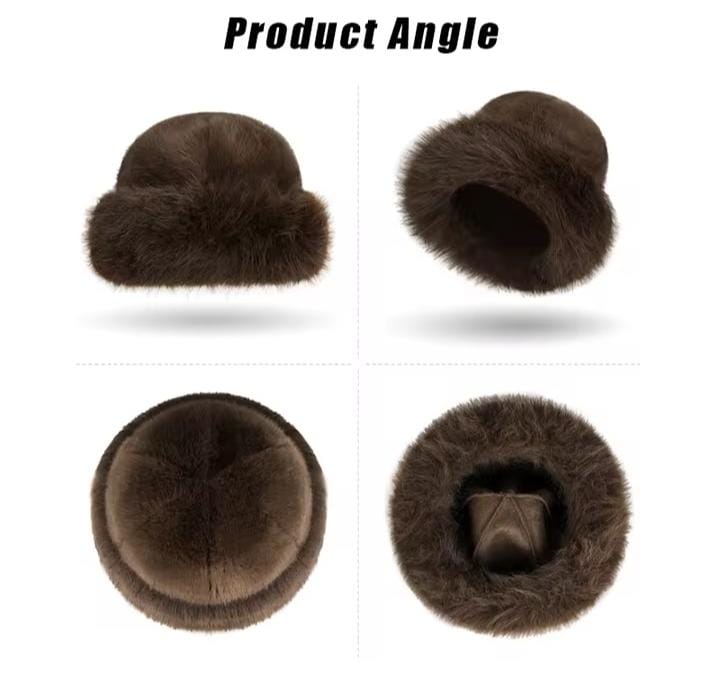 Fluffy Bucket Winter Hat For Women & Teenage