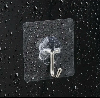 05 Pcs Self Adhesive Door Wall Hangers Hooks - No-Drill Wall hooks