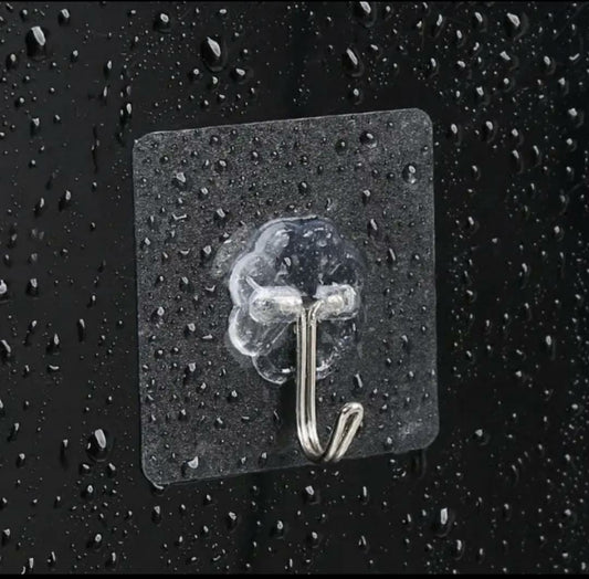 05 Pcs Self Adhesive Door Wall Hangers Hooks - No-Drill Wall hooks