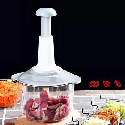 Multifunctional Hand Pat Chopper and Mixer 1.5L