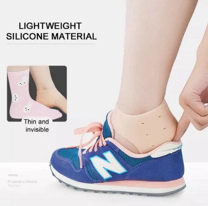 Silicone Moisturizing Heel Gel Feet Care Socks (Pair)