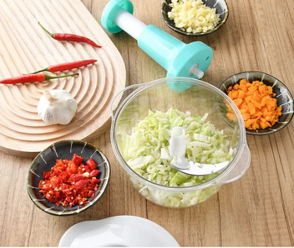 Multifunctional Hand Pat Chopper and Mixer 1.5L