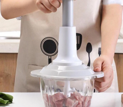 Multifunctional Hand Pat Chopper and Mixer 1.5L