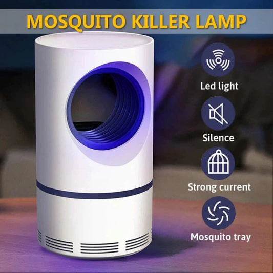 USB Operated Mosquito Killer Lamp - Silent LED Insect Trap for Home & Outdoor Use
