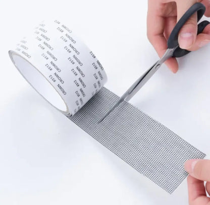 02 Pcs Window Net Mesh Screen Repair Tape (5x200cm)