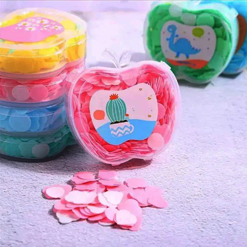 Set of 3 Apple Paper Soap - Hand Wash Travel Soap