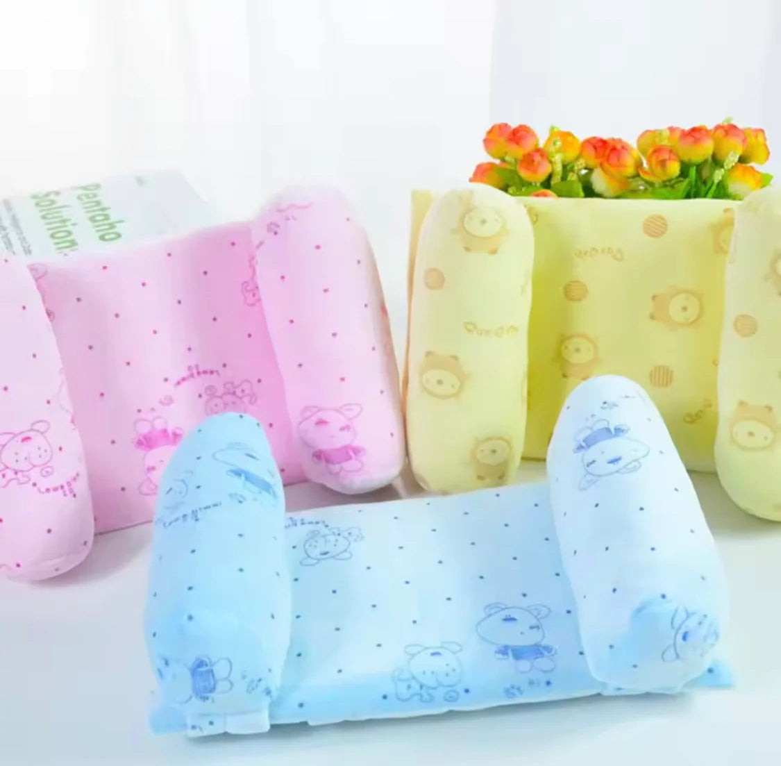 Soft Support Pillow For Baby Sleep - Baby Pillow Head Support Cushion