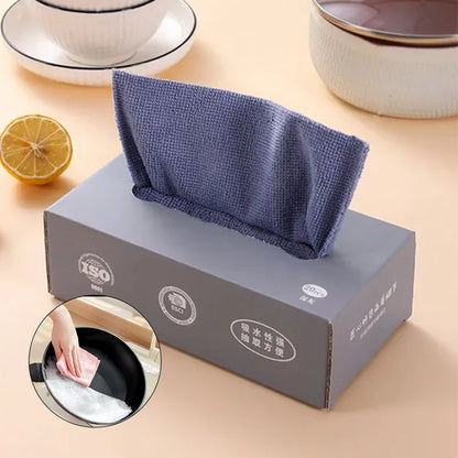 Microfiber Cleaning Cloth Set of 20 Pcs (Box)