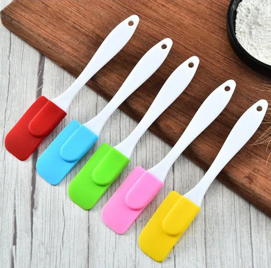 Silicone Cake Spatula Cream Scraper (5 inch)