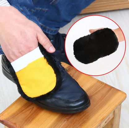 Shoe Polishing Glove Soft Brushes For Wipe Shoes