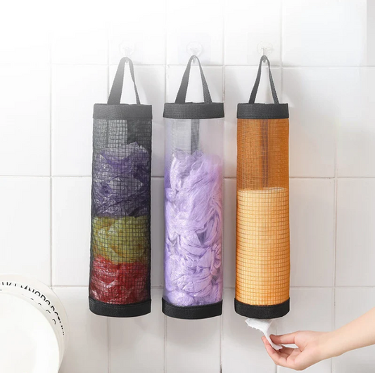 Multi Purpose Hanging Shopper Holder - Hanging bag organizer