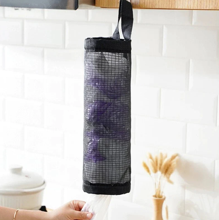 Multi Purpose Hanging Shopper Holder - Hanging bag organizer