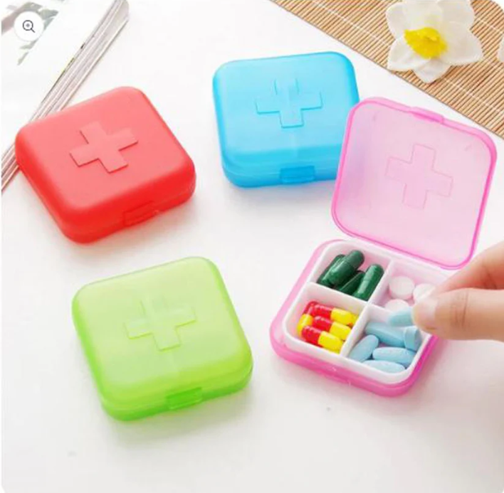 Pill Box Medicine Holder Organizer