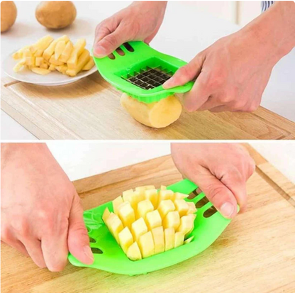 01 Pcs Stainless Steel Potato French Fry Slicer Cutter
