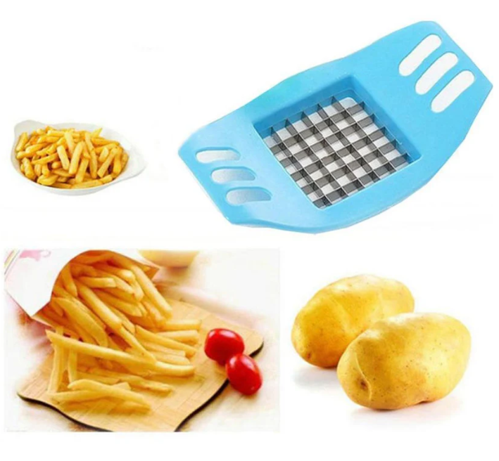 01 Pcs Stainless Steel Potato French Fry Slicer Cutter