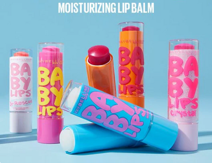 Baby Lips Renewing Moisturizing Lip Balm (Random Flavour)