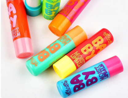 Baby Lips Renewing Moisturizing Lip Balm (Random Flavour)