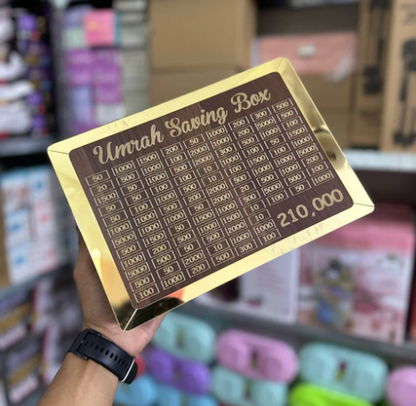 Umrah Money Box - Saving Box For Umrah