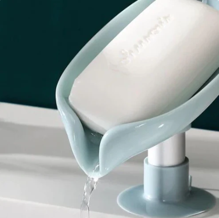 01 Pcs Drain Soap Holder - Draining Soap Dish for Bathroom, Sink & Kitchen Use