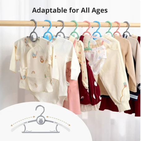 01 Pcs Plastic Foldable Clothes Hanger