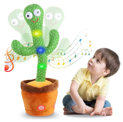 Rechargeable Cute Dancing Cactus Toy for Kids