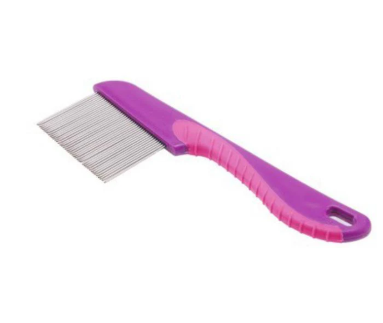 01 Pc Professional Stainless Steel Hair Lice Comb