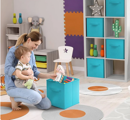 Versatile Foldable Fabric Storage Cube Box