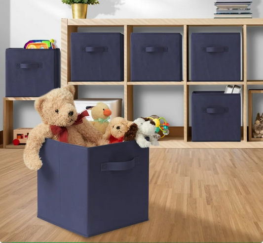 Versatile Foldable Fabric Storage Cube Box