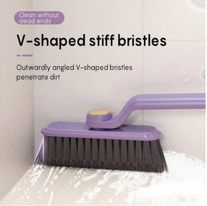 Rotating V Shaped Hard Bristle Cleaning Brush