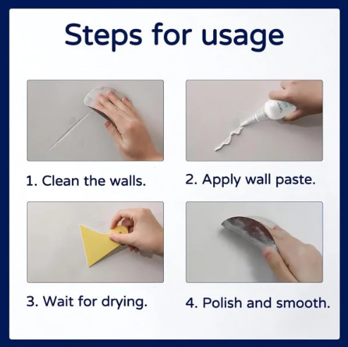 Wall Repair Paste - Wall Putty & Hole Mending Agent
