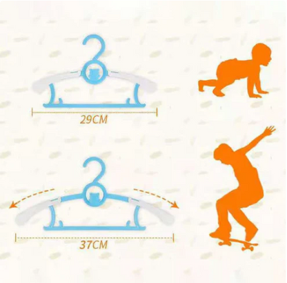 01 Pcs Plastic Foldable Clothes Hanger