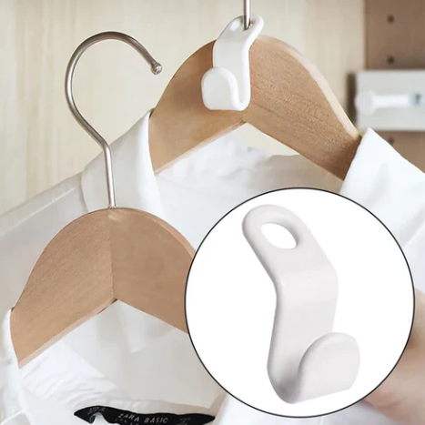 4 Pcs Multi-function Mini Clothes Hanger Connector Hooks