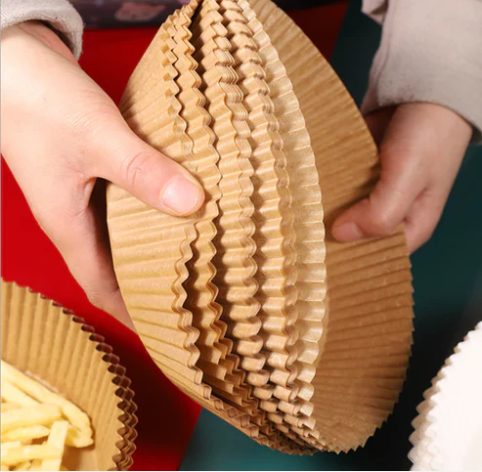 50 Pcs Set Nonstick Air Fryer Paper Disposable Plate