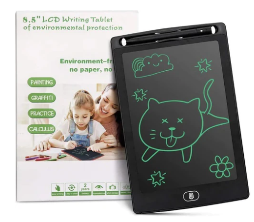 Kids 8.5'/10'/12' Inch LCD Writing Tablet Digital Memo Pad Erasable Writing Board For Kids