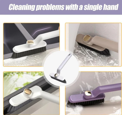 Rotating V Shaped Hard Bristle Cleaning Brush