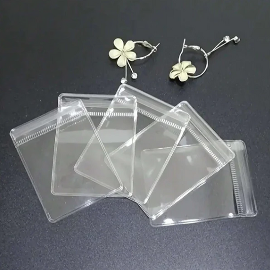 5 Pcs Self Sealing Jewelry Pouches