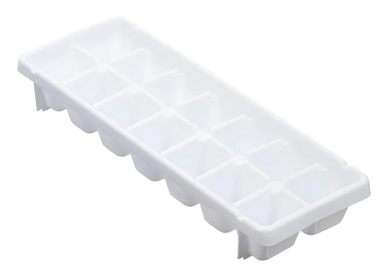 2pcs Easy Release White Ice Cube Tray(16 cubes)