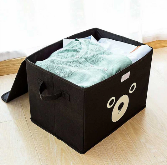Panda Cartoon Printed Folding storage box