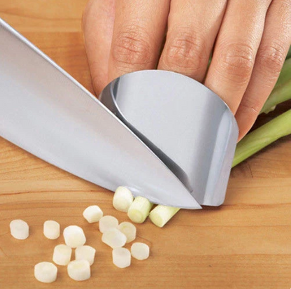 1Pcs Stainless Steel Finger Protector Knife Shield Protection