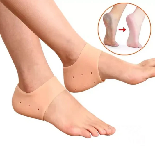 Silicone Socks and Anti Heel Protector (Pair)