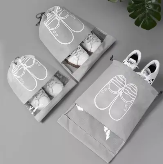 Pack Of 10 Dust-proof Travel Shoes Storage Bag