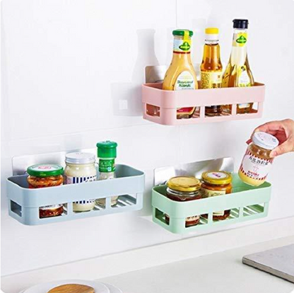 Rectangle Shelf Bathroom & Kitchen Organizer Shelf Rack