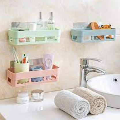 Rectangle Shelf Bathroom & Kitchen Organizer Shelf Rack